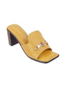 Catwalk - Casual Women Yellow Back To Basics Sandal Heels