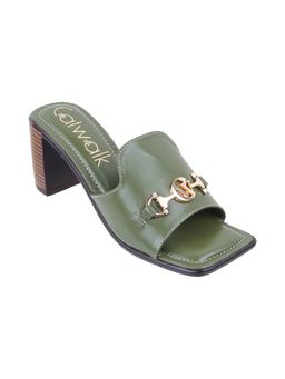 Catwalk - Casual Women Green Back To Basics Sandal Heels
