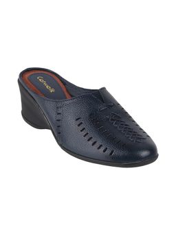 Catwalk - Casual Women Blue Back To Basics Mule Heels