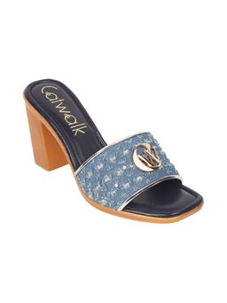 Catwalk - Casual Women Blue Boho Chic Sandal Heels