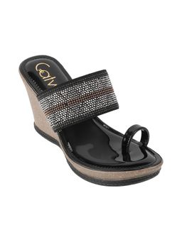 Catwalk - Casual Women Black Zing Thing Sandals