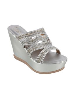 Catwalk - Casual Women Silver Zing Thing Sandals