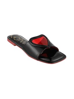 Catwalk - Casual Women Black Boho Chic Flats