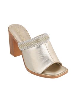 Catwalk - Casual Women Gold Zing Thing Sandal Heels