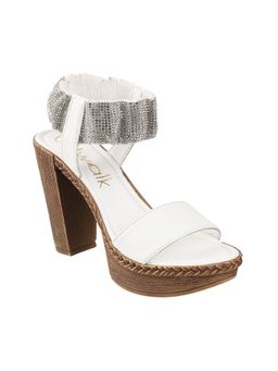 Catwalk - Casual Women White Hot Chic Sandal Heels