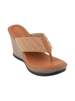 Catwalk - Casual Women Tan Zing Thing Sandals