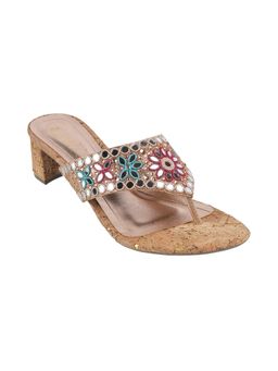 Catwalk - Casual Women Rose Gold Zing Thing Sandal Heels