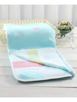 Zoe - Premium Organic Cotton 6 Layer Gauze Blanket - Multicolor