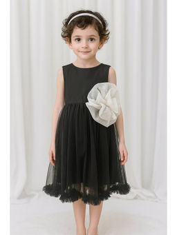 A Little Fable - Midnight Bloom Dress