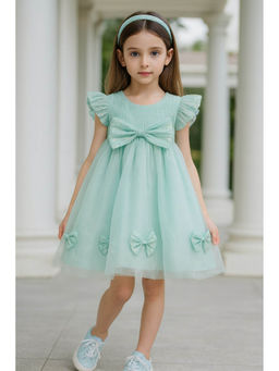 A Little Fable - Twinkle Mint Bow Dress