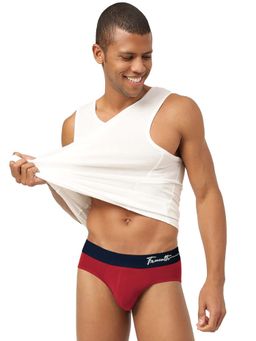 FREECULTR - Men Red Solid Brief