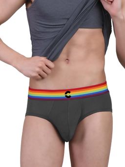 FREECULTR - Men Grey Solid Brief