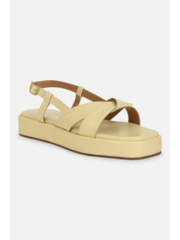 Allen Solly - Women Yellow Casual Sandals