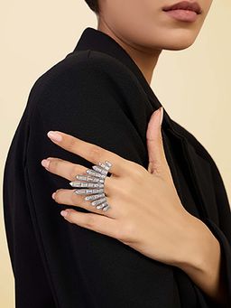 Isharya - Crown Jewels Statement Ring