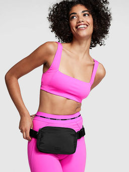 Victoria's Secret - Black Solid Belt Bag