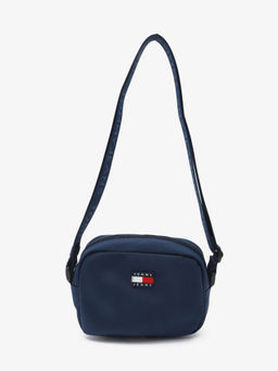 Tommy Hilfiger - Logo Navy Blue Polyester Sling Bag