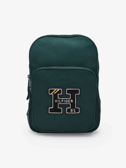Tommy Hilfiger - Logo Green Polyester Crossbody