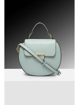 Van Heusen - Women Light Blue Solid Casual Sling Bag