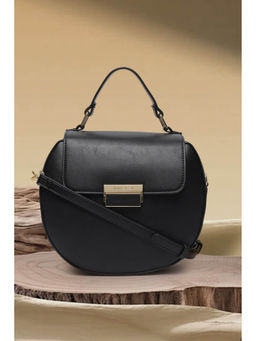 Van Heusen - Women Black Solid Casual Sling Bag