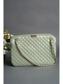 Van Heusen - Women Green Solid Casual Sling Bag