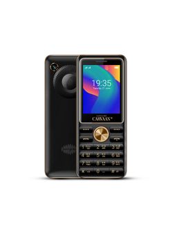 Saregama - Carvaan Mobile Keypad Phone Telugu M21 with 1500 Pre-Loaded Songs (Classic Black)