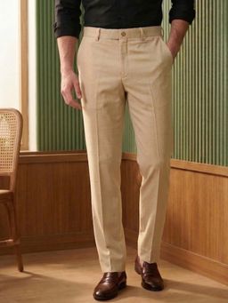 Louis Philippe - Beige Trousers