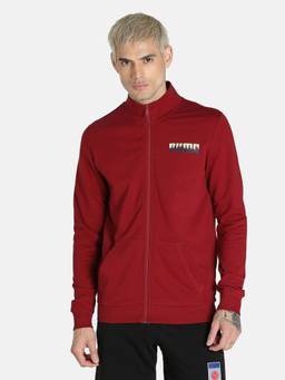 Puma - India Sweat Jacket Ii Men Red Jacket