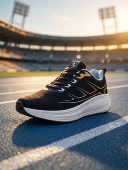 Off Limits - Helyx Bandt Black Running Shoes