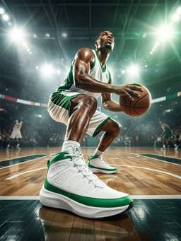 Off Limits - Off White Lace-Up Basket Ball Shoes