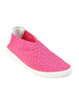 Catwalk - Criss Cross Strap Pink Sneakers