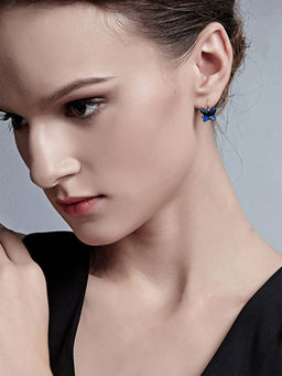 Yellow Chimes - Blue Classic Studs Earrings