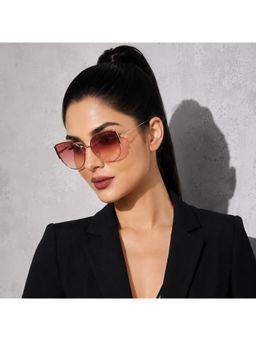 ROYAL SON - Brown Metal Sunglasses