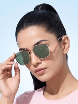 ROYAL SON - Men Aviator Sunglasses Green Lens -RS0027AV