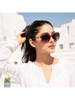 ROYAL SON - Butterfly UV Protection Women Sunglasses Purple Lens - CHIWM00117-C4