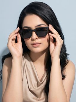ROYAL SON - Square Polarized Men Women Sunglasses Black Lens - CHI00126-C4