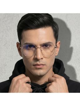 ROYAL SON - Polygon Men Women Spectacles Frame Blue Ray Cut Lens - SF0016-C5