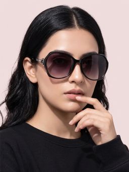 ROYAL SON - Butterfly UV Protection Women Sunglasses Black Lens -CHIWM00116-C1-R1