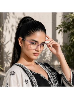ROYAL SON - Square Men Women Spectacles Frame Blue Ray Cut Lens -SF0026-C5