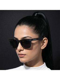 ROYAL SON - Black Polarized Sunglasses for Men Women - Sg-Rs3030-C1 (50)