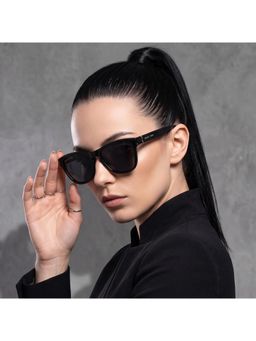 ROYAL SON - Black Polarized Sunglasses for Unisex