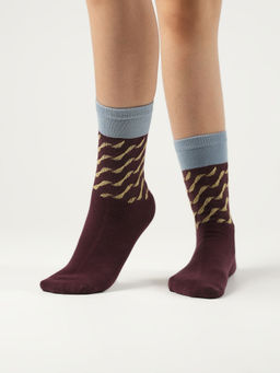 Theater - Women Marron Minnie Socks