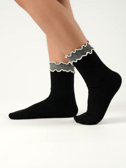 Theater - Women Black Lisa Socks