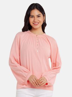 Zink London - Women Pink Solid Top
