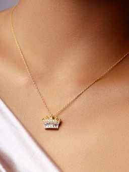 STERLYN - Princess Crown Pendant