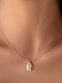 STERLYN - Rose Gold Sea Delight Pendant