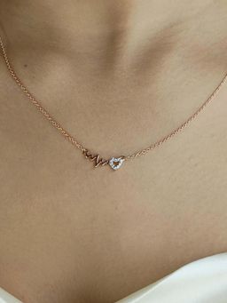 STERLYN - Lifeline Heart Pendant