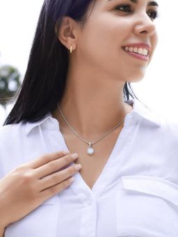 STERLYN - 925 Pure Silver Necklace
