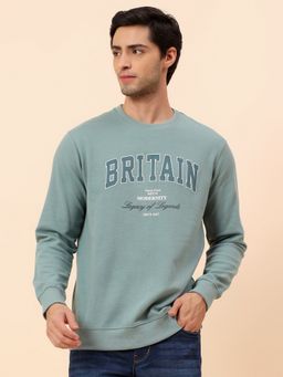 Cantabil - Breathable & Soft Regular Fit Green T-Shirt