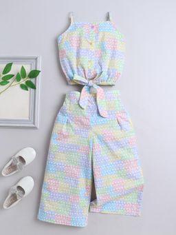The Magic Wand - Printed Strappy Top & Pant - Multicolor (Set of 2)