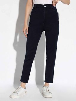 SHOWOFF - Women's Black Slim Fit Denim Jeans